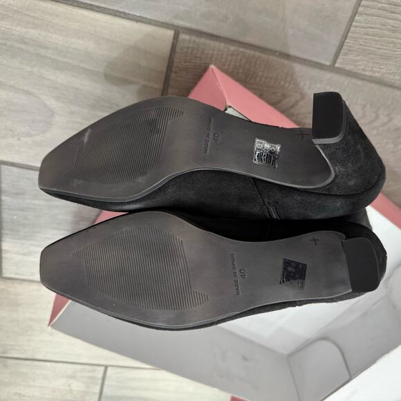 Intentionally Blank Thalia Black Suede Boots EU 40 Preloved - Picture 7 of 12